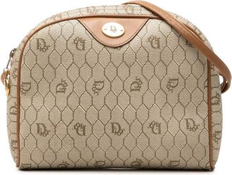 Dior Pre-owned Dior Honeycomb Coated Canvas Crossbody Ladies 7MR08POYRMPIEALV