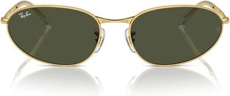 Ray-Ban Sunglasses Rb3734 001/31 Gold/Green Unisex