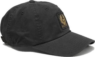 Belstaff Phoenix Logo Cap - Zwart - unisex - Petten - Zwart - ONE Size - Katoen - Accessoires