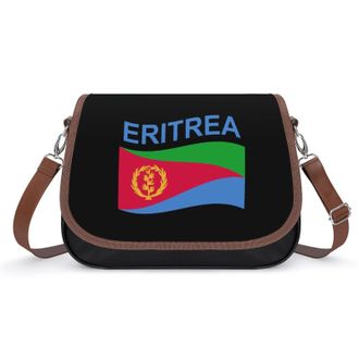 Generic Flag of Eritrea Fashion Womens Crossbody Bags Novelty Handbag Shoulder Bag Purse