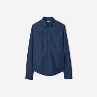 Burberry Regular Fit Cotton Poplin Shirt