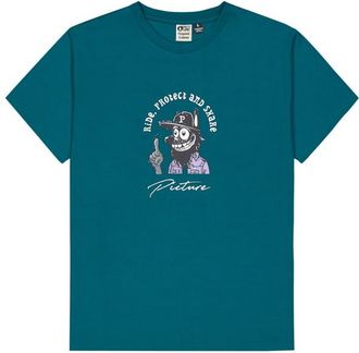 Picture Wox Tee T-Shirt f&uuml;r Herren | blau