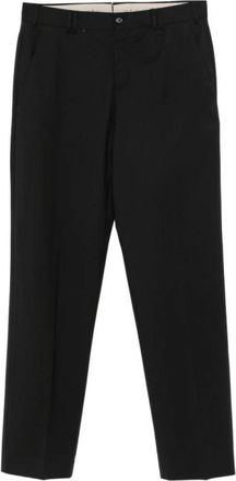 Pantaloni Torino Pantaloni sartoriali - Heren - Nette broeken - Zwart - M - Leer - Broeken