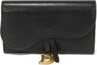 Dior Pre-owned Wallets, female, Black, Size: ONE SIZE Pre-owned Vintage Wallet