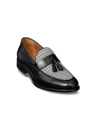 Paul Fredrick Dylan Tassel Loafer in Grey/black at Nordstrom, Size 11.5