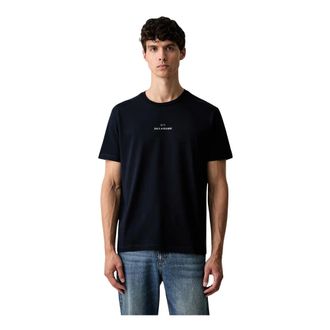 Paul & Shark T-shirt met logo - Heren - Tops - Blauw - Maat: XL Katoen