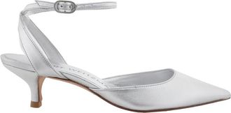 Stuart Weitzman Barelythere 50 Kitten Heel Pumps, Brand Size 35 ( US Size 4.5 )