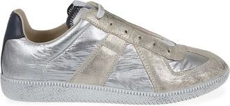 Maison Margiela Replica iridescent sneakers - Zilver