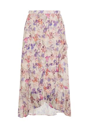 Usha Rock Dames Cr&egrave;me veelkleurig