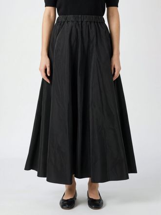 Aspesi High-Waisted Flared Long Skirt in Technical Fabric