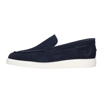 Stefano Lauran Schoenen, Heren, Blauw, 45 EU, Leer, Star 15 Loafers