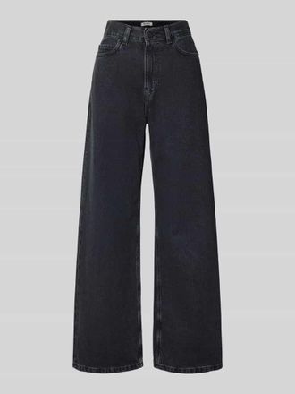 Carhartt Work in Progress Wide Leg Jeans im 5-Pocket-Design Modell Jane in Black, Gr&ouml;&szlig;e 26