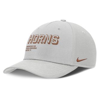 Nike Texas On-Field Primetime Rise Nike Mens College Adjustable Hat in Grey | NC960BBTXE-9G9