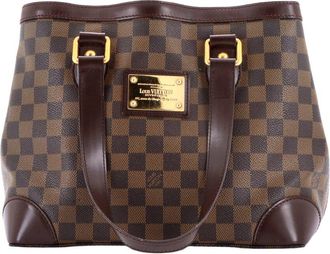Louis Vuitton Hampstead Handbag Damier Pm (Authentic Pre-Loved)