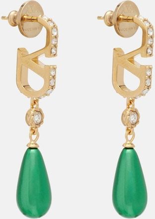 Valentino Orecchini VLogo con cristalli Swarovski