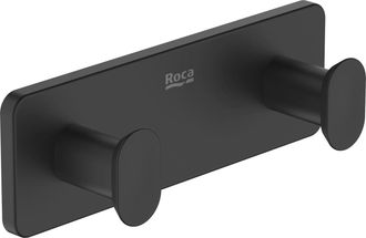 Roca Percha Doble Victoria Negro Mate - Marca Roca
