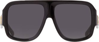 Dolce & Gabbana Dark Gray Square Mens Sunglasses DG4401 501/87 58