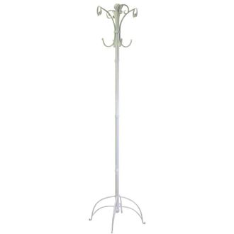 Vacchetti Vacchetti - Perchero De Metal Blanco Con Forma De Poste, 45 Cm De Di&aacute;metro Y 180 Cm De Altura