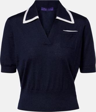 Ralph Lauren Collection Cashmere polo sweater
