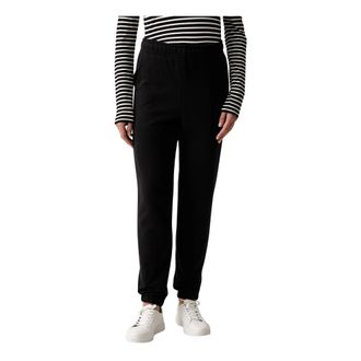 Lacoste Dames, Broeken, Zwart, Maat: 2XS Fleece