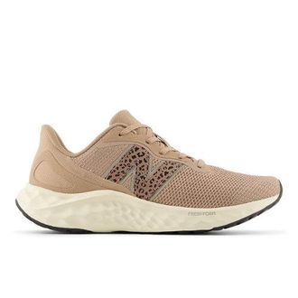 New Balance Mujer Fresh Foam Arishi v4 en Marrón/Gris/Beige, Talla 36.5