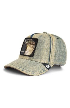 Goorin Brothers Pit Boss Denim Baseball Cap in Beam at Nordstrom