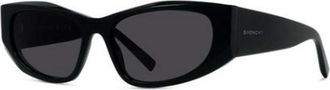 Givenchy Authentieke Day Bril met Topkwaliteit - Dames - Zonnebrillen - Zwart - 56 MM - Accessoires