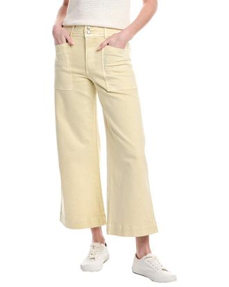 Joe's Anise Flower Wide Leg Cargo Ankle Jean