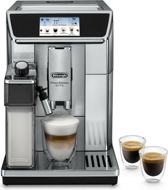 DeLonghi Ecam 650.75.ms M&aacute;quina De Espresso Autom&aacute;tica Con Molinillo Primadonna Elite - Acero Inoxidable