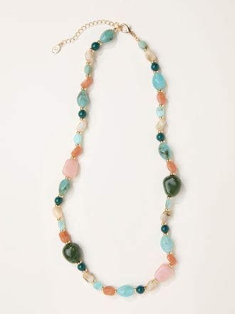 Fat Face FatFace Multi Colour Large Bead Necklace