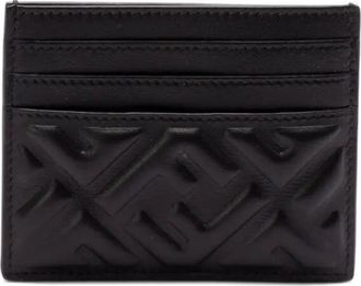 Fendi Ff Motif Nappa Leather Uette Cardholder Accessories