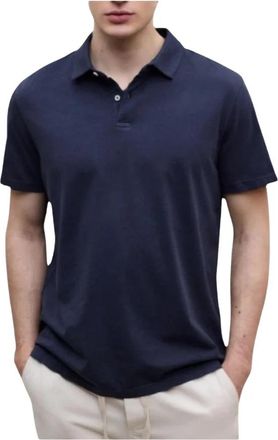 Ecoalf Ted Polo - Heren - Polos - Blauw - XL - Katoen - Tops
