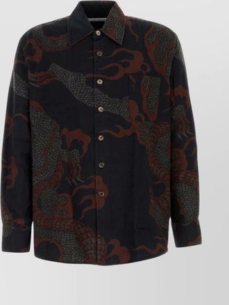 Our Legacy printed cotton shirt