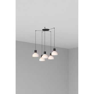 Faro Barcelona Faro Kombo - L&aacute;mpara De Techo Colgante Cluster Beige, E27