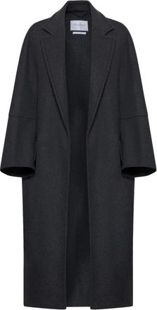 Max Mara Asburgo Wol Kasjmier Jas Vrouwen - Dames - Mantel - Grijs - 3XS - Wol - Jassen
