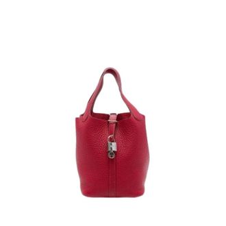 Herm&egrave;s Pre-owned Picotin Lock 18 - Pre-owned - Mujer - Rojo - ONE SIZE