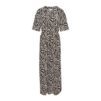 Kaffe Dames, Jurken, Veelkleurig, Maat: 2XL