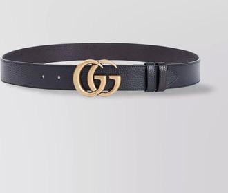 Gucci leather reversible belt