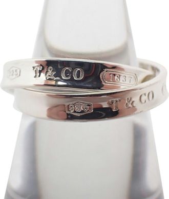 Tiffany & Co. Sterling Silver 925 Band Ring (Pre-Owned)