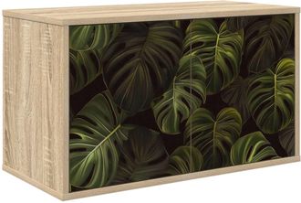 vidaXL Mueble De Tv Montado En La Pared Elburg 69 X 33 X 40 Cm Vidaxl