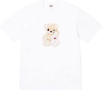 SUPREME Bear T-Shirt White SS25T62-WHITE