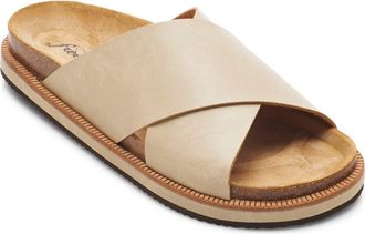 Free People Sidelines Slide Sandal in Dove Grey at Nordstrom, Size 7.5Us
