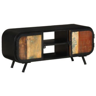vidaXL Vidaxl - Mueble Para La Tv Madera Maciza Reciclada 110x30x45 Cm