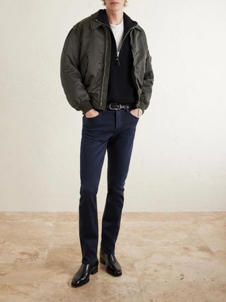 Tom Ford Slim-Fit Straight-Leg Cotton-Blend Corduroy Trousers