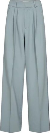 Mos Mosh Pantalones Anchos - Trousers - Mujer - Azul - 2XS