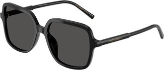 Dolce & Gabbana Zonnebrillen - Dames - Zonnebrillen - Zwart - 55 MM - Accessoires