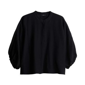 OPUS Handbags - Dames - Blouses & Shirts - Zwart - Maat: M