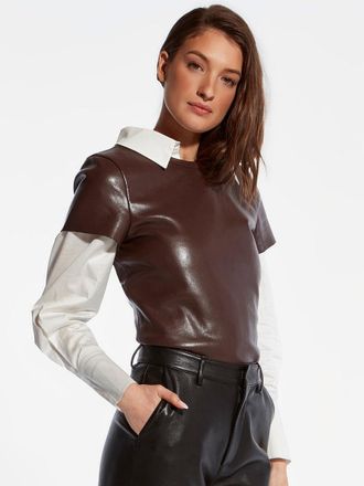 AS by DF New Guard Recycled Leather Tee