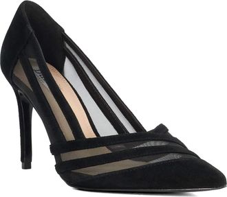Dune London Womens Ladies Advancing - Gold High Heel Court Shoes - Black - Size UK 6