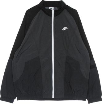 Nike Trendy Trainingsjack - Heren - Trainingsjackets - Zwart - L - Nylon - Fitness